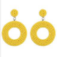 “Seedy” Earring in Yellow