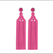 “Rosey” Tassel Earring