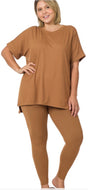 “All Lounge” in Deep Camel (Curvy)