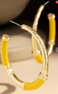 “Colorful” Hoop In Marigold