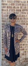 Load image into Gallery viewer, &quot;Lil Leopard&quot; Cardigan in Brown
